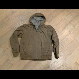 Zegna Sport 100% Organic Cotton double zipper hoodie (mens XL)